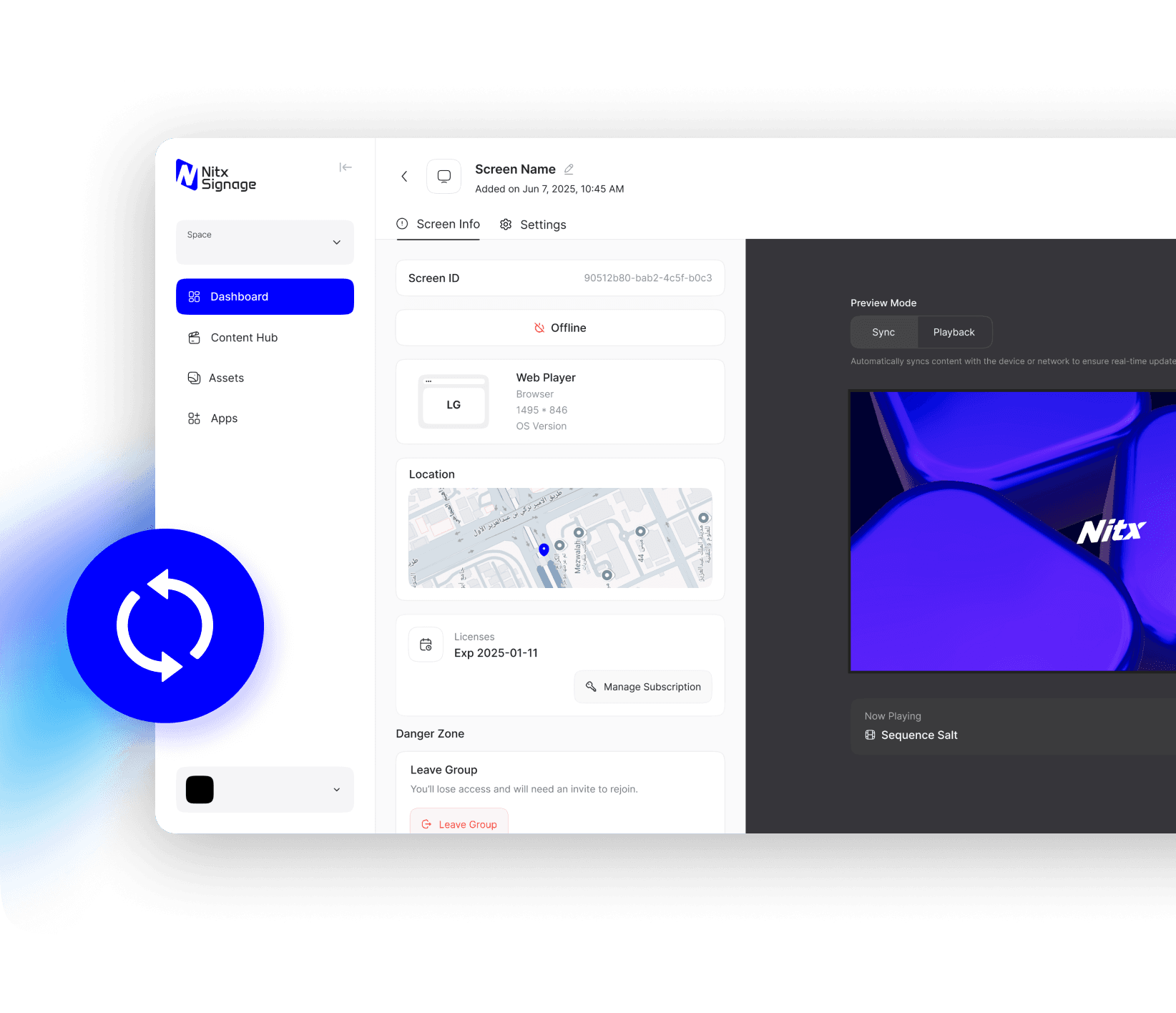 تحكم مركزي وتحديثات لحظية