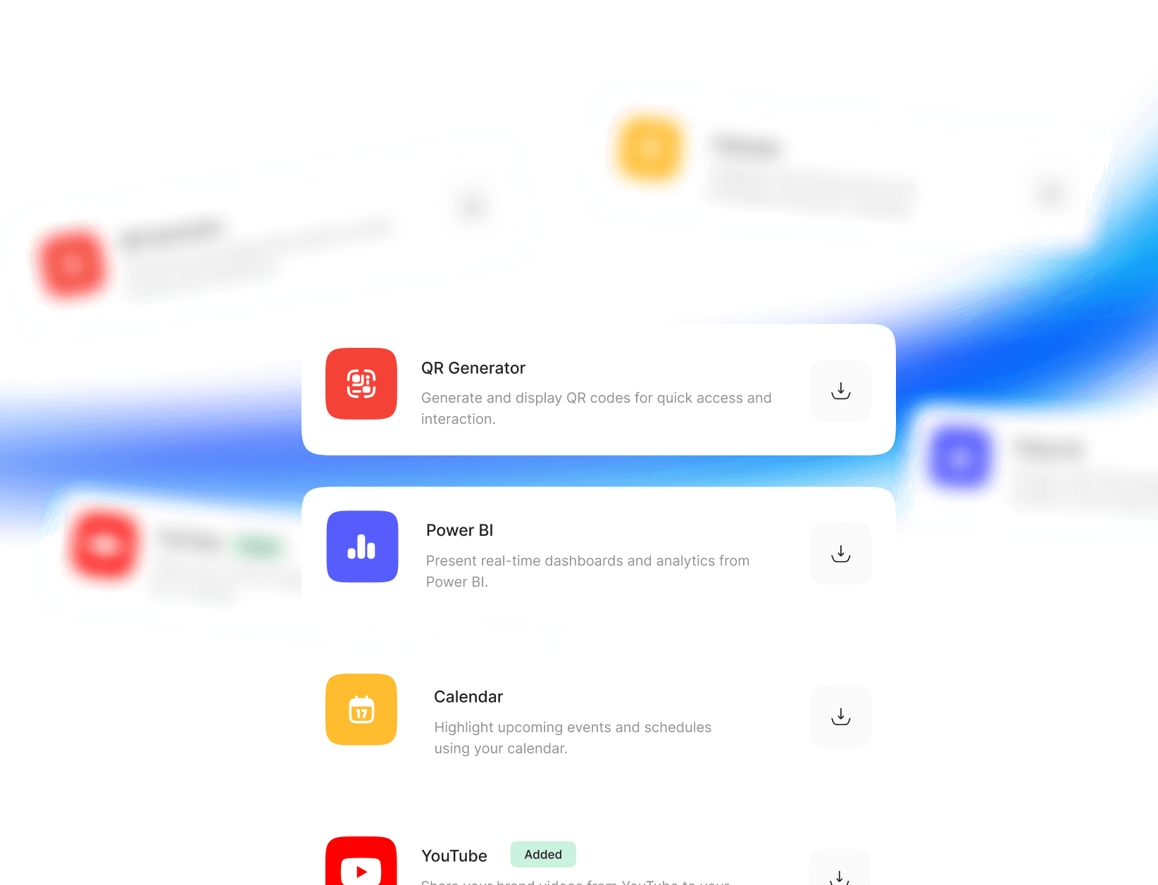 متجر تطبيقات وتكاملات
